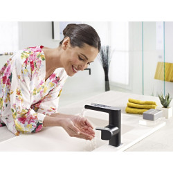 Faucet - waterfall TEKA Formentera, black