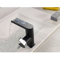 Faucet - waterfall TEKA Formentera, black