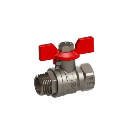Ball valve 1"" v/external. ARCO Sena, Short handle
