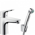 Смеситель для раковины с донным клапаном и биде-душем HANSGROHE Focus 31927000