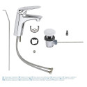 Смеситель для раковины с донным клапаном GROHE EuroStyle, 23707003