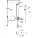 GROHE EuroStyle faucet, 23719003