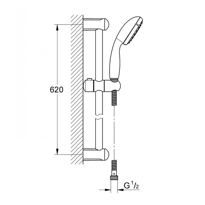 GROHE BauEdge bath mixer sets