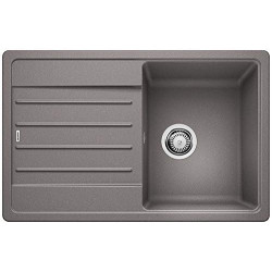 BLANCO LEGRA 45 S stone composite (granite) sink, 78x50 cm, Aluminum metal