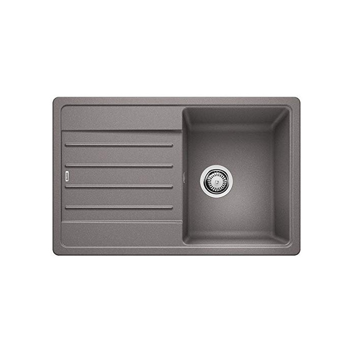BLANCO LEGRA 45 S stone composite (granite) sink, 78x50 cm, Aluminum metal