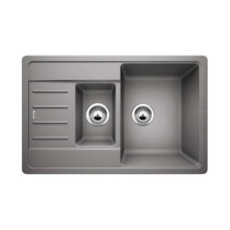 Kivi mass (graniit) valamu BLANCO LEGRA 6 S Compact, 78x50 cm, Alumiiniumist metall