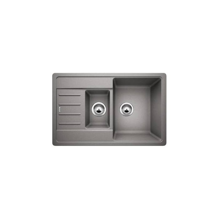 Kivi mass (graniit) valamu BLANCO LEGRA 6 S Compact, 78x50 cm, Alumiiniumist metall