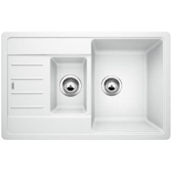 BLANCO LEGRA 6 S Compact stone (granite) sink, 78x50 cm, White