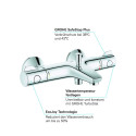 Thermostaatne segisti vannile - dušš GROHE Grohtherm 800 Uus