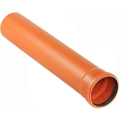 Välisademe toru WAVIN DN 160 x 3000 mm