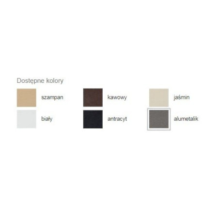 BLANCO DALAGO 45 stone composite (granite) sink, 46.5x51 cm, Stone grey