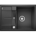 Кухонная мойка из каменной массы (гранитная) BLANCO METRA 45 S Compact, 68x50 см, Антрацит