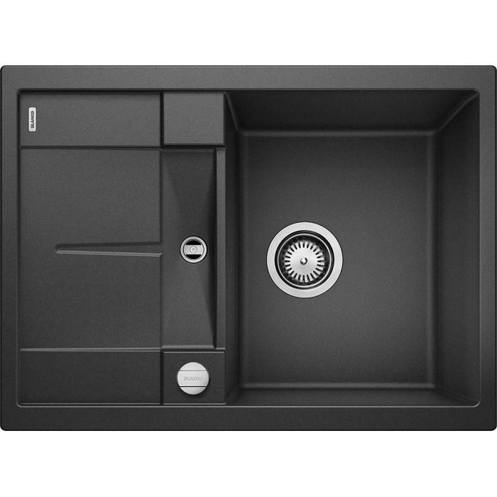 BLANCO METRA 45 S Compact stone composite (granite) sink, 68x50 cm, Anthracite