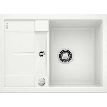 BLANCO METRA 45 S Compact stone composite (granite) sink, 68x50 cm, White