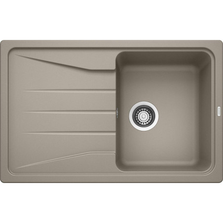 Кухонная мойка из каменной массы (гранитная) BLANCO SONA 45 S, 78x50 см, Трюфель
