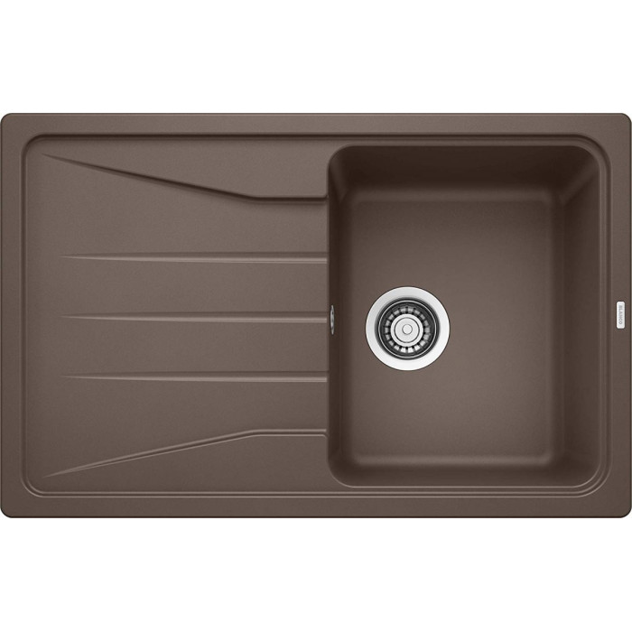 BLANCO SONA 45 S stone composite (granite) sink, 78x50 cm, Coffee