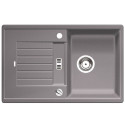 BLANCO ZIA 45 S stone composite (granite) sink, 78x50 cm, Aluminum metal
