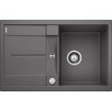 BLANCO METRA 45 S stone composite (granite) sink, 78x50 cm, Stone grey