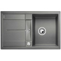 BLANCO METRA 45 S stone composite (granite) sink, 78x50 cm, Aluminum metal
