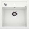 Кухонная мойка из каменной массы (гранитная) BLANCO DALAGO 5, 51.5x51 см, Белая