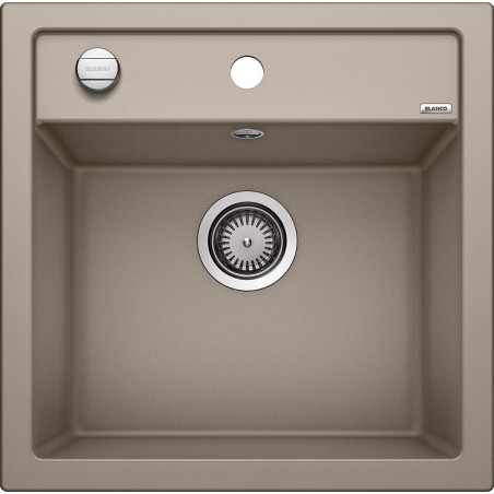 BLANCO DALAGO 5 stone composite (granite) sink, 51.5x51 cm, Truffle