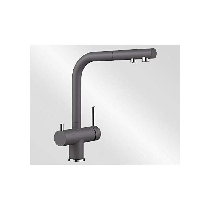 Kitchen (sink) faucet BLANCO Fontas II, stone gray