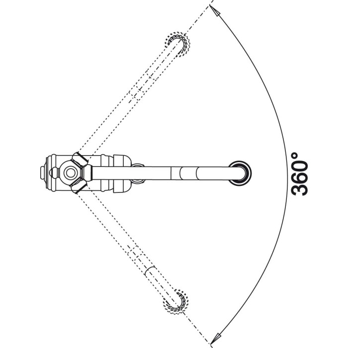 Kitchen (sink) faucet BLANCO TRADON, chrome-plated