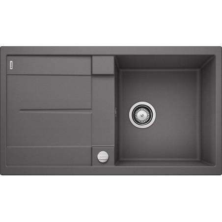 BLANCO METRA 5 S stone composite (granite) sink, 86x50 cm, Stone grey