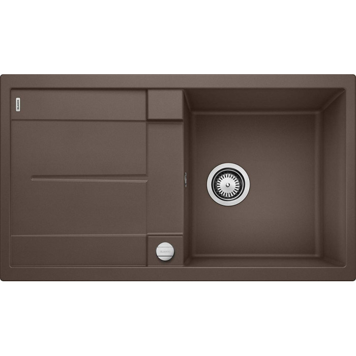 BLANCO METRA 5 S stone composite (granite) sink, 86x50 cm, Coffee
