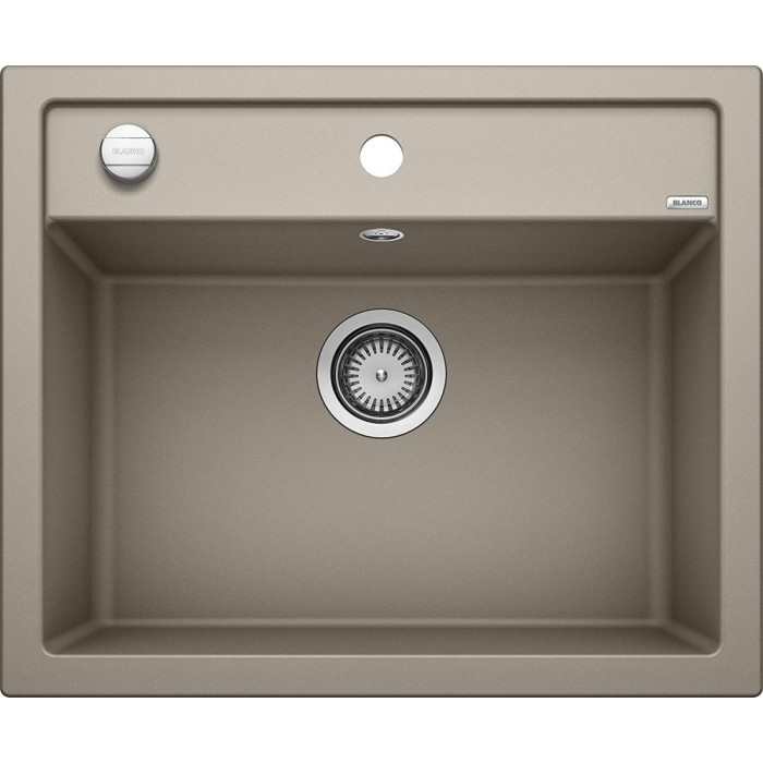 BLANCO DALAGO 6 stone composite (granite) sink, 61.5x51 cm, Truffle