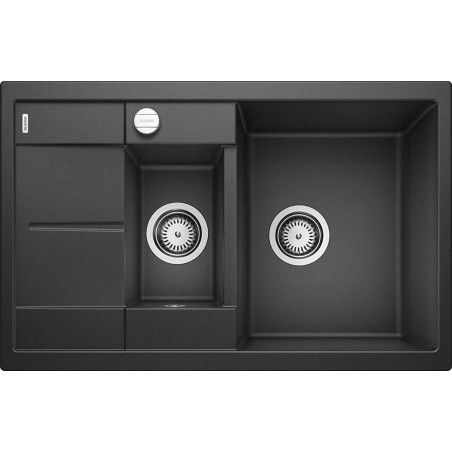 BLANCO METRA 6 S Compact stone composite (granite) sink, 78x50 cm, Anthracite