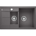 BLANCO METRA 6 S Compact stone composite (granite) sink, 78x50 cm, Stone grey