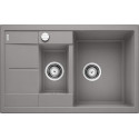 BLANCO METRA 6 S Compact stone composite (granite) sink, 78x50 cm, Aluminum metal