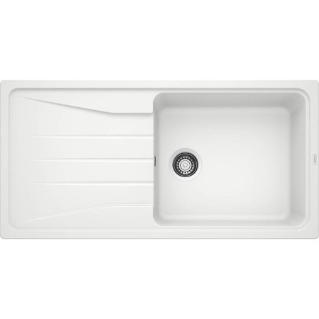 Кухонная мойка из каменной массы (гранитная) BLANCO SONA XL 6 S, 100x50 см, Белая
