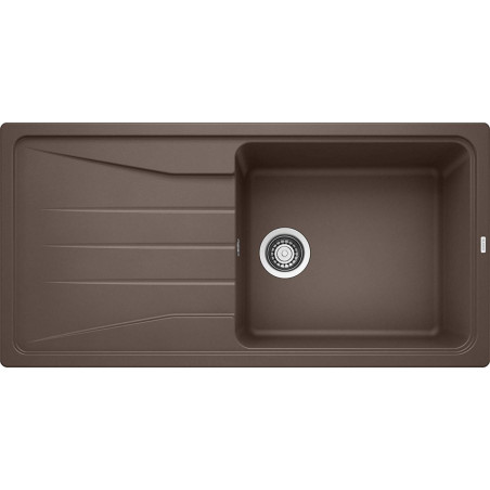 Каменная (гранитная) раковина BLANCO SONA XL 6 S, 100x50 см, Кофе