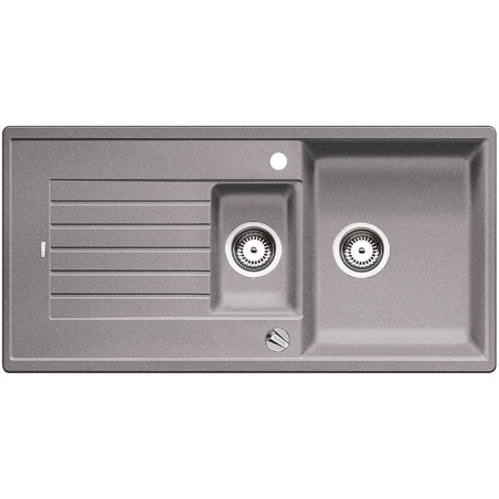 BLANCO ZIA 6 S stone composite (granite) sink, 100x50 cm, Aluminum metal