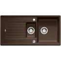 BLANCO ZIA 6 S stone composite (granite) sink, 100x50 cm, Coffee