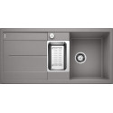 BLANCO METRA 6 S stone composite (granite) sink, 100x50 cm, Aluminum metal