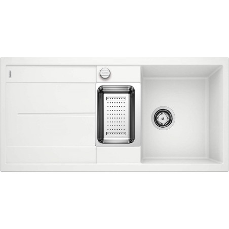 Kivimassi (graniit) kraanikauss BLANCO METRA 6 S, 100x50 cm, Valge