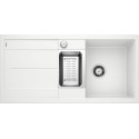 BLANCO METRA 6 S stone composite (granite) sink, 100x50 cm, White