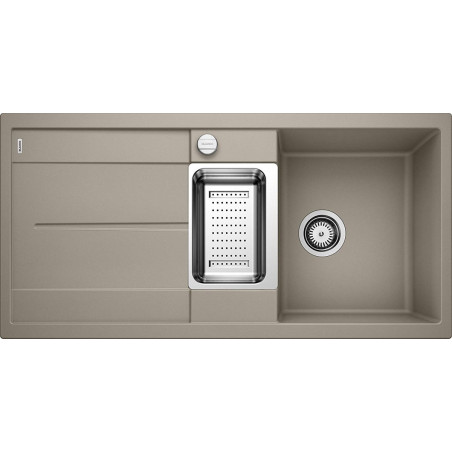 Кухонная мойка из каменной массы (гранитная) BLANCO METRA 6 S, 100x50 см, Трюфель