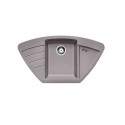 BLANCO ZIA 9 E stone composite (granite) sink, 93x51/43.1 cm, Aluminum metal