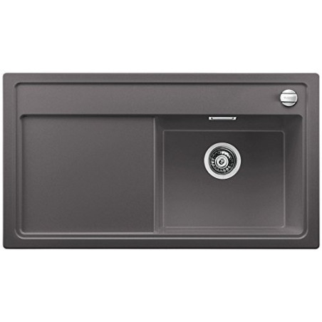 BLANCO ZENAR 5 S stone composite (granite) sink, 91.5x51 cm, Stone gray