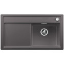 Кухонная мойка из каменной массы (гранитная) BLANCO ZENAR 5 S, 91,5x51 см, Каменный серый