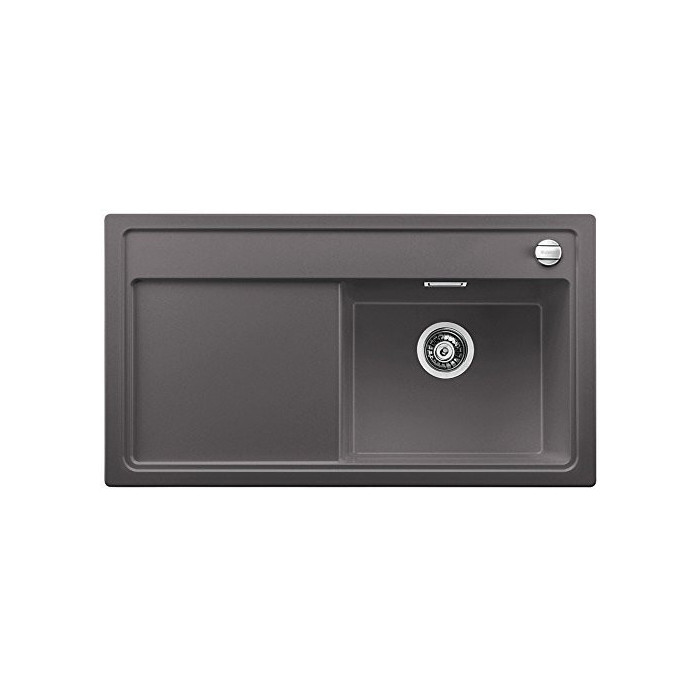 BLANCO ZENAR 5 S stone composite (granite) sink, 91.5x51 cm, Stone gray