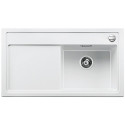 Kivimassi (graniit) valamu BLANCO ZENAR 5 S, 91,5x51 cm, Valge