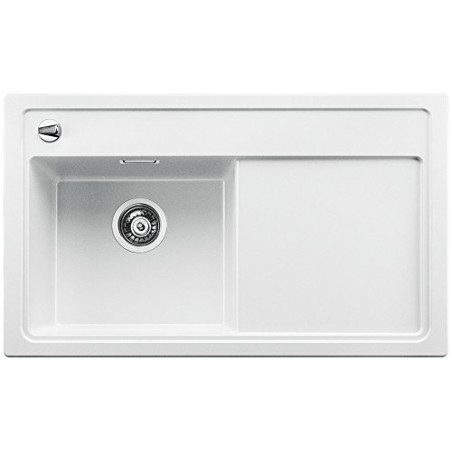 Кухонная мойка из каменной массы (гранитная) BLANCO ZENAR 45 S, 86x51 см, Белая