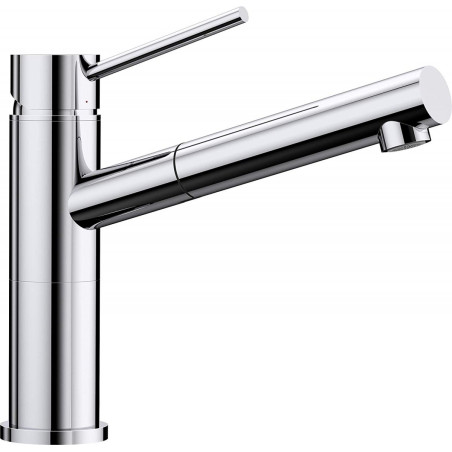 Kitchen (sink) faucet BLANCO ALTA-S Compact, chrome with pull-out spout