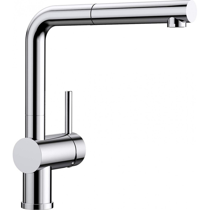 BLANCO Linus-S kitchen (sink) faucet, chrome with pull-out spout