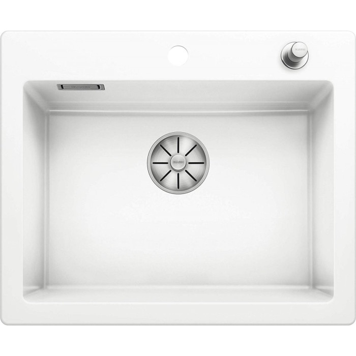 Ceramic sink BLANCO PALONA 6, 61.5x51 cm, White, glossy